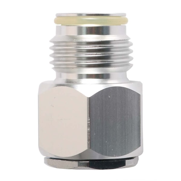 Interstate Pneumatics CO2 Tank Adapter, Disposable 3/8-24 UNF Female x Paintball G1/2-14 Male, Aluminum WRCO2-320R-38 - main